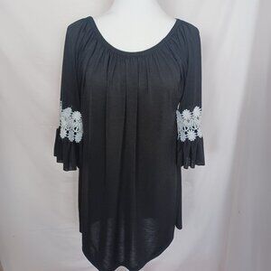 Win Win Ruffle Sleeve Tunic